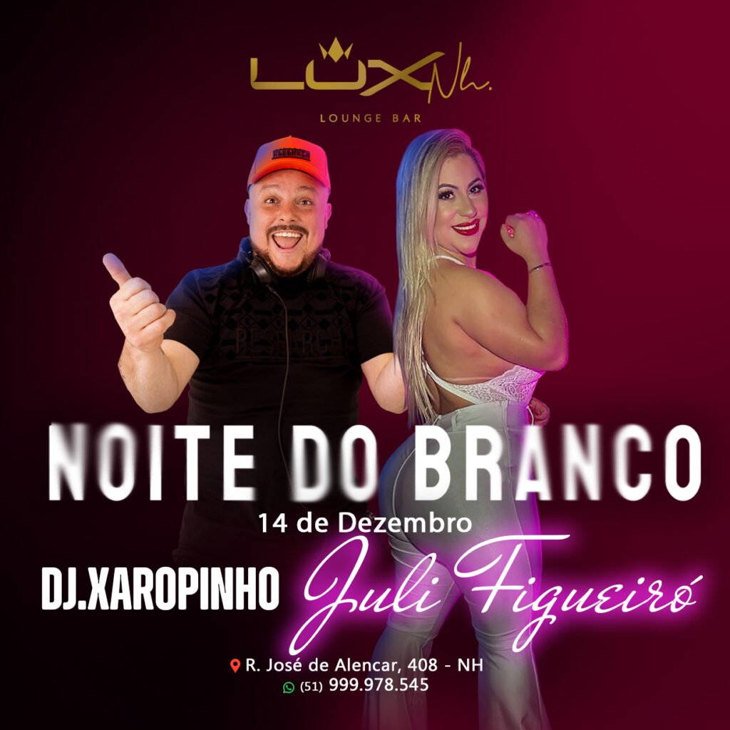 DJ Xaropinho é um renomado DJ especializado em festas liberais e casas noturnas, conhecido por suas mixagens ecléticas e interatividade com o público. No Lux Lounge Bar em Novo Hamburgo, Xaropinho garante noites inesquecíveis com suas performances eletrizantes.